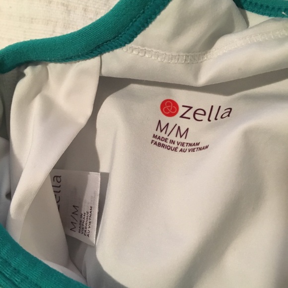 Zella Green Tank Sz M - Picture 3 of 8
